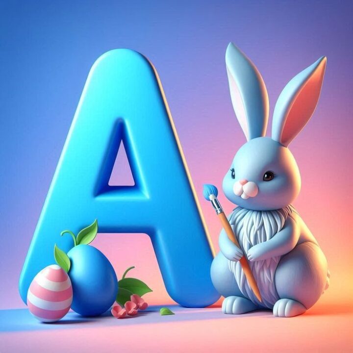A Alphabet Letter DP
