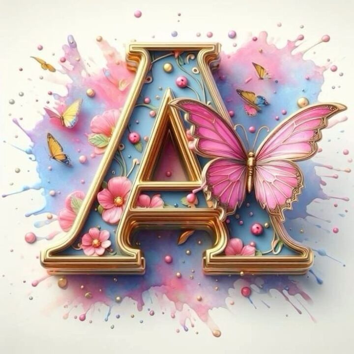 A Alphabet Letter DP