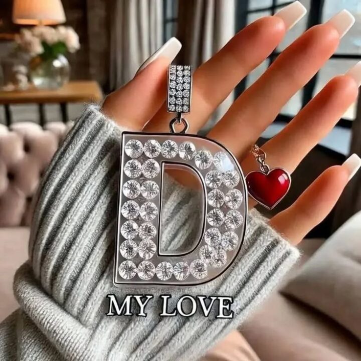 Stylish Alphabet Letter Dpz