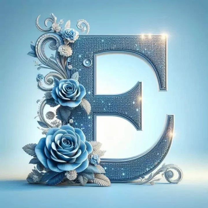 Trendy E Letter Profile Pictures for Facebook