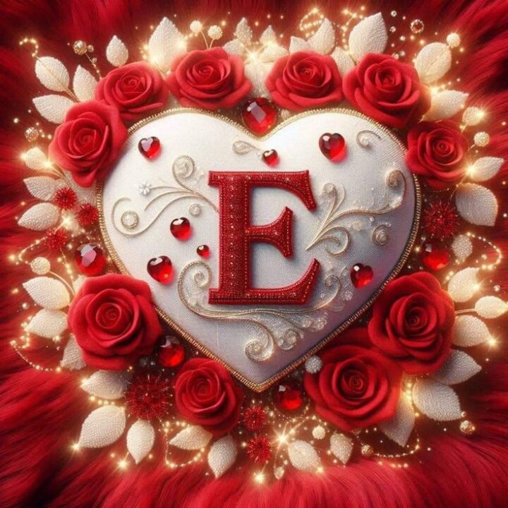 Stylish E Letter DP Images for WhatsApp