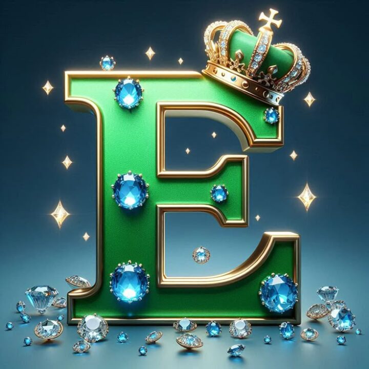 Stylish E Letter DP Images for WhatsApp