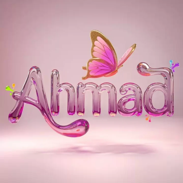 Ahmed Name Dp images for Instagram