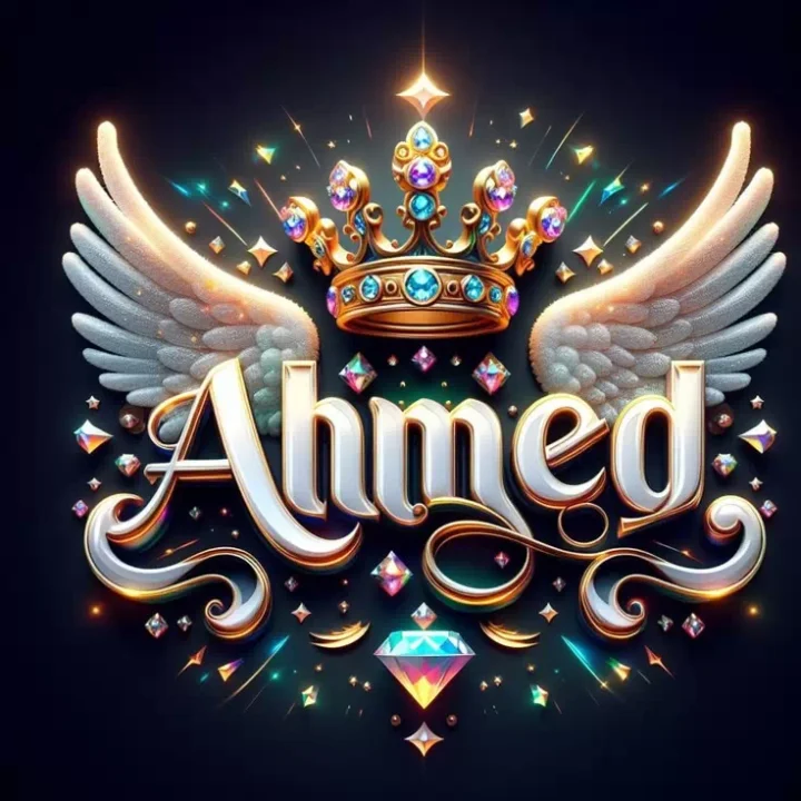 Best Ahmed Name DP for WhatsApp profile