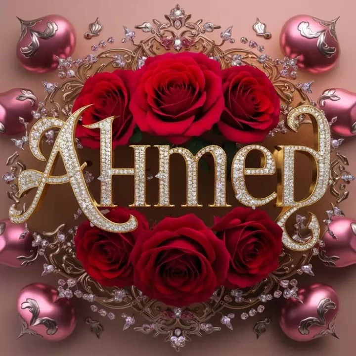 Best Ahmed Name DP for WhatsApp profile