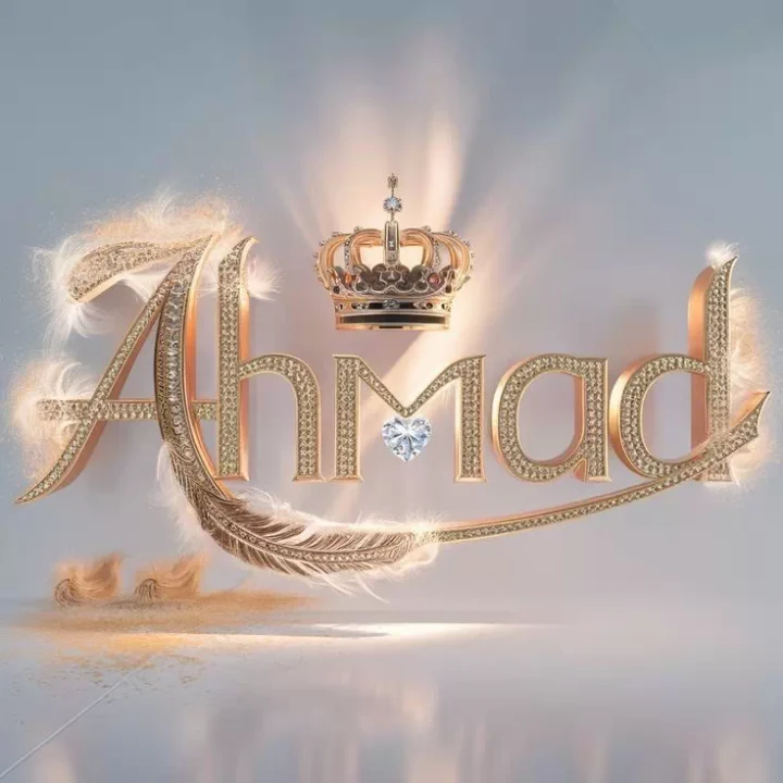 Best Ahmed Name DP for WhatsApp profile