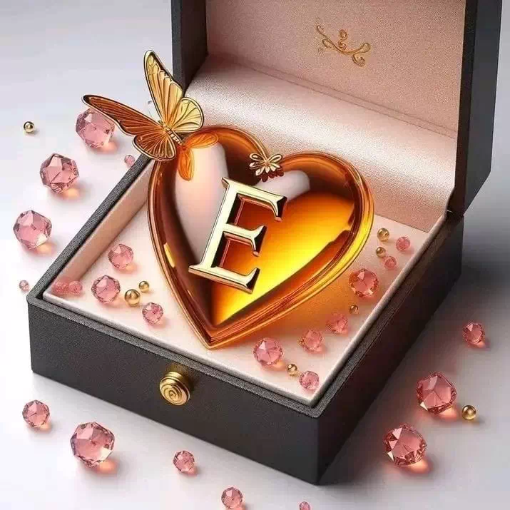 Stylish E letter DP image for WhatsApp