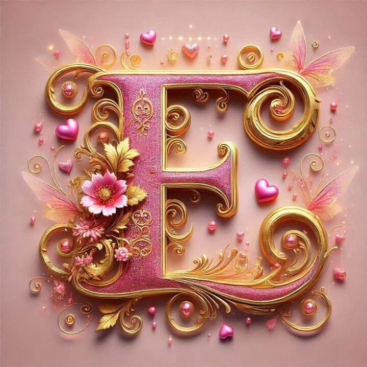 Trendy E Letter Profile Pictures for Facebook