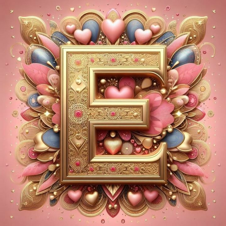 Trendy E Letter Profile Pictures for Facebook