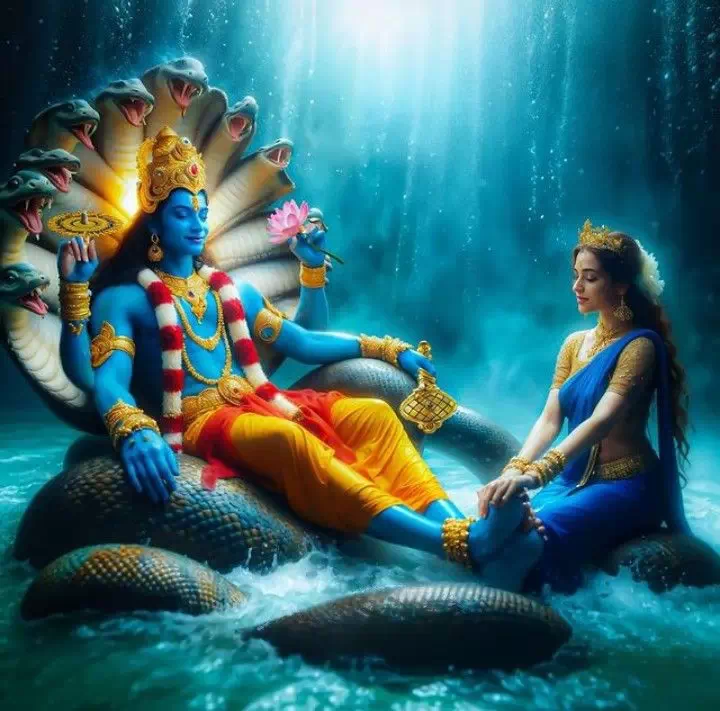 Lord Vishnu profile picture for Instagram