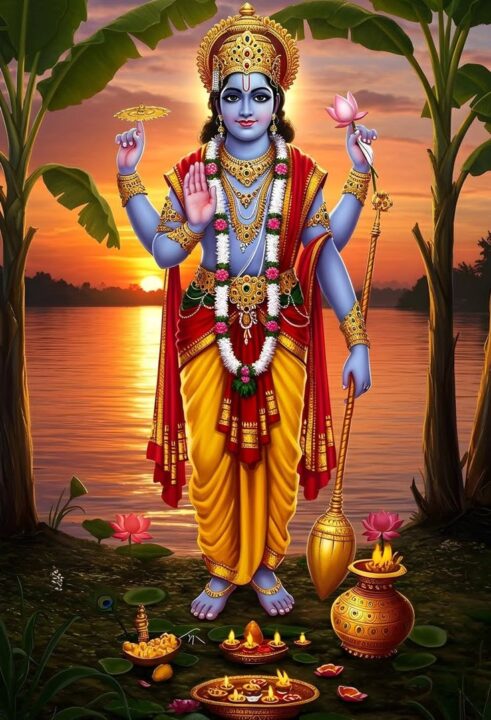 Vishnu Bhagwan DP for WhatsApp
