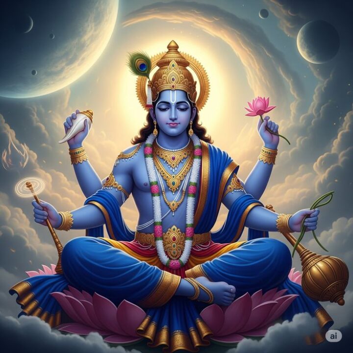 God Vishnu Ji DP Images for WhatsApp Profile