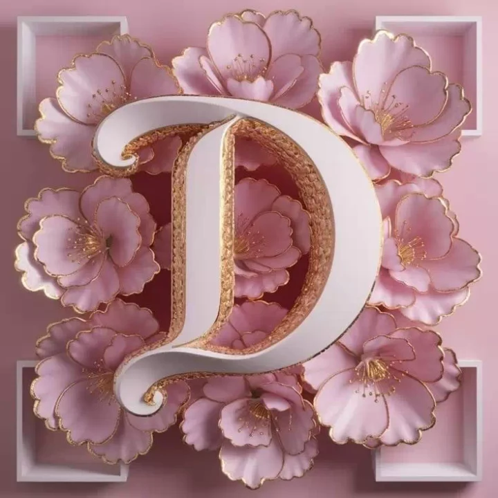 Stylish D Letter DP Images for WhatsApp