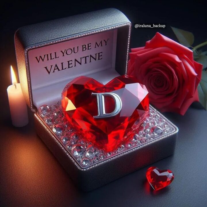 D Letter DP for Facebook