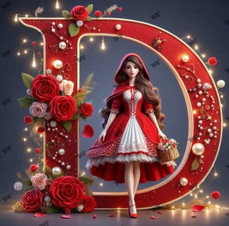 D Letter DP for Facebook