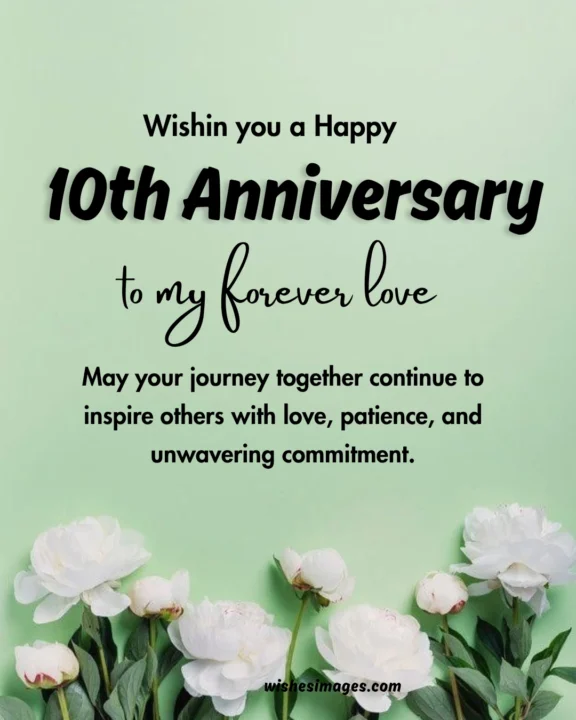 Funny 10th Wedding Anniversary Messages