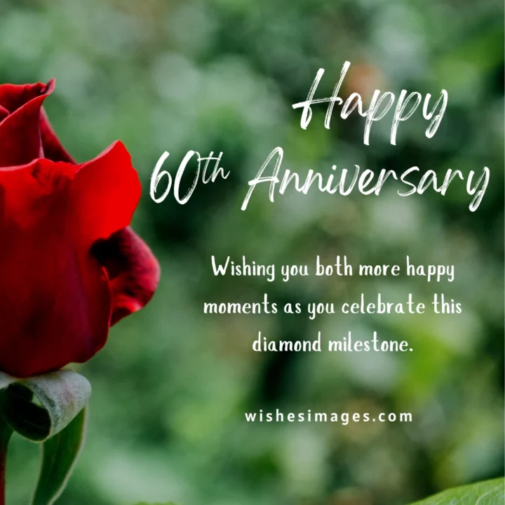 60th Wedding Anniversary Wishes