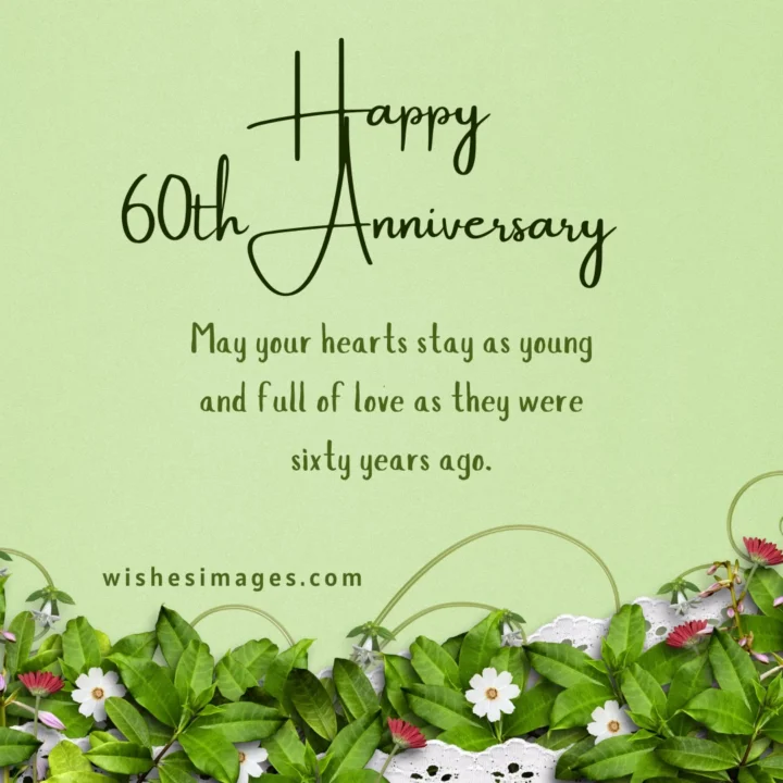 60th Wedding Anniversary Wishes
