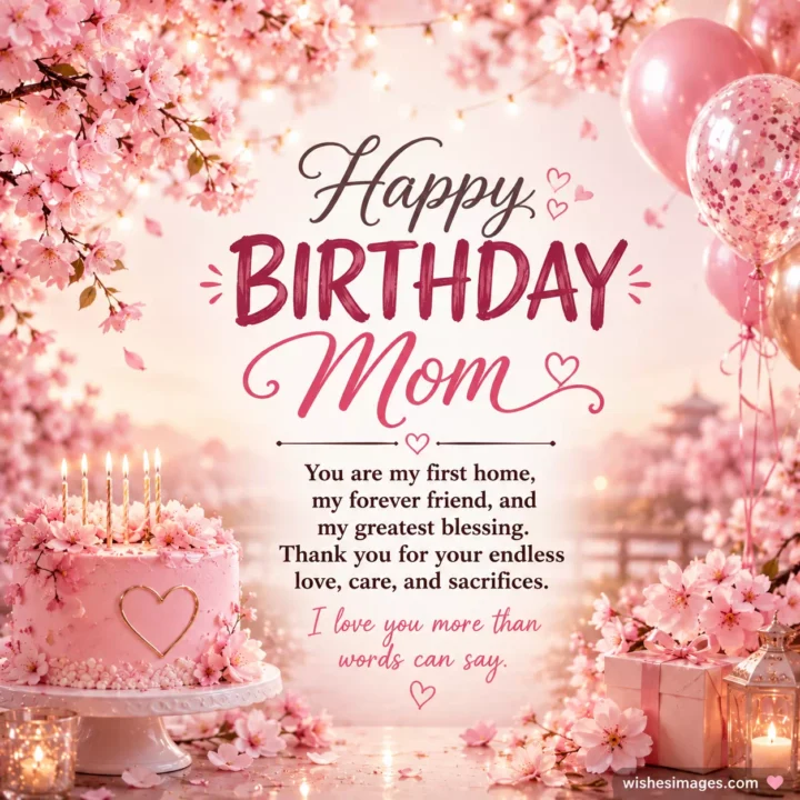 Happy Birthday Wishes Images for Mom Free Download