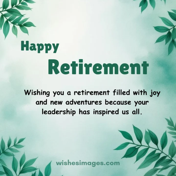 best retirement wishes for boss