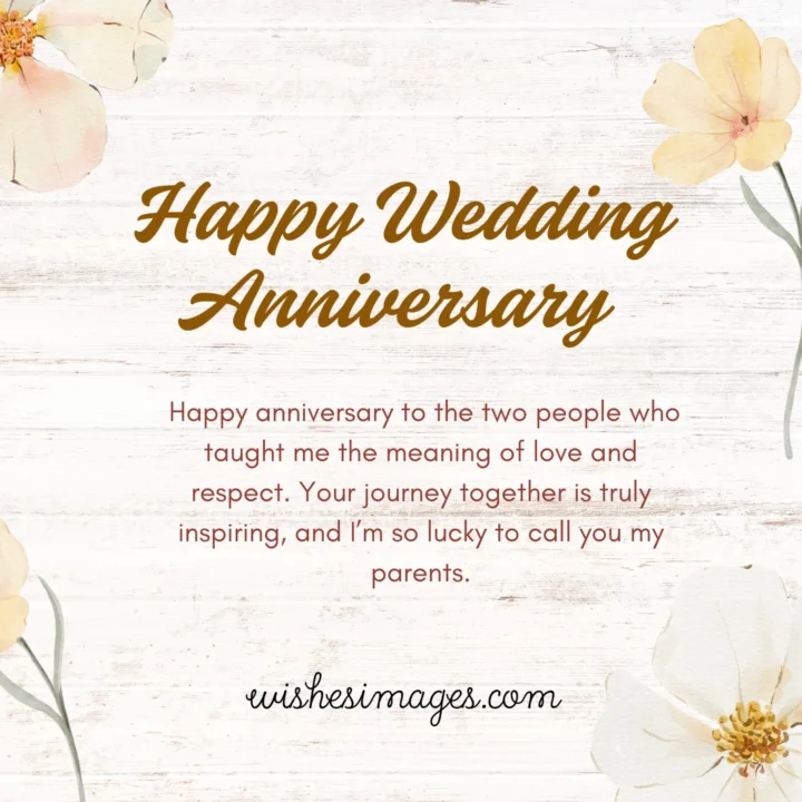 Sweet Anniversary Wishes for Mom and Dad