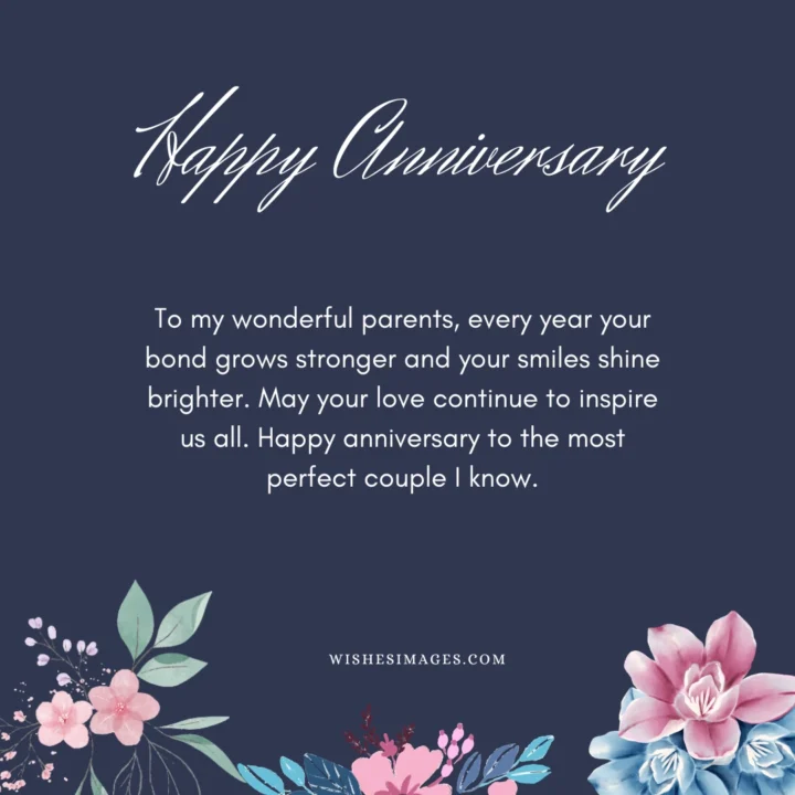 Best Anniversary Wishes for Mom and Dad
