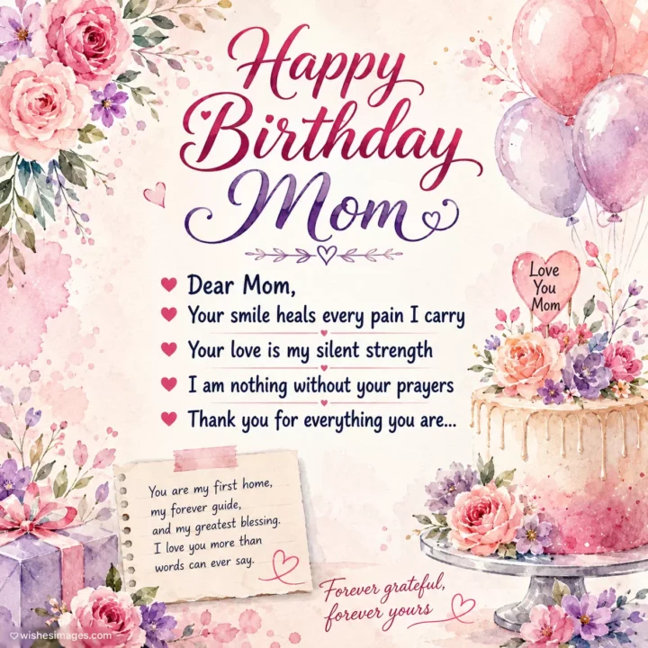 birthday greetings for mom