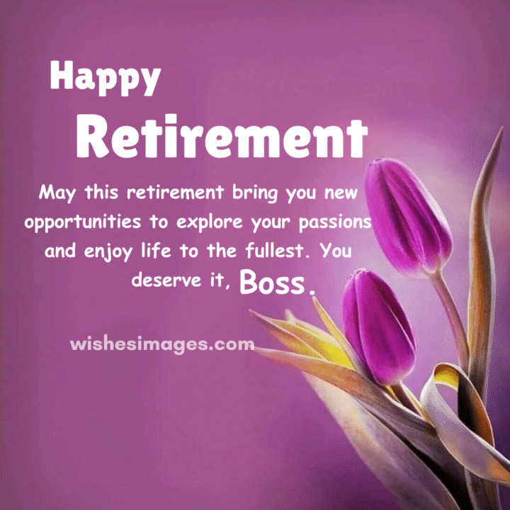 best retirement wishes for boss