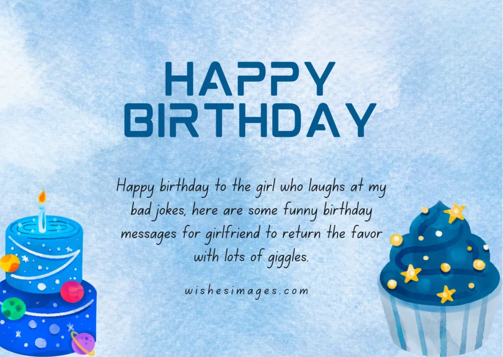 Funny birthday messages for girlfriend