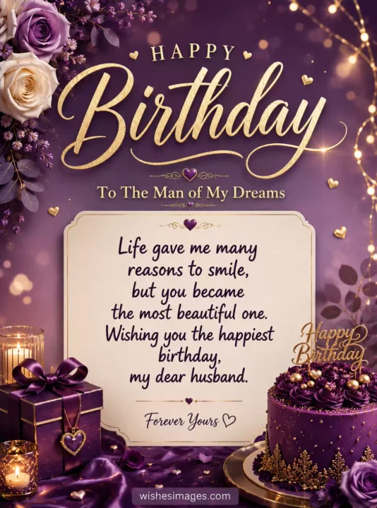 Best happy birthday wishes images for husband