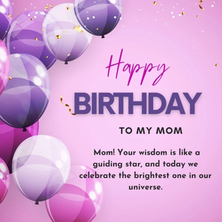 Happy Birthday Wishes Images for Mom