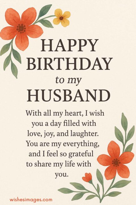 happy birthday wishes images for husband
