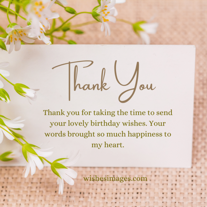 thank you messages for birthday wishes