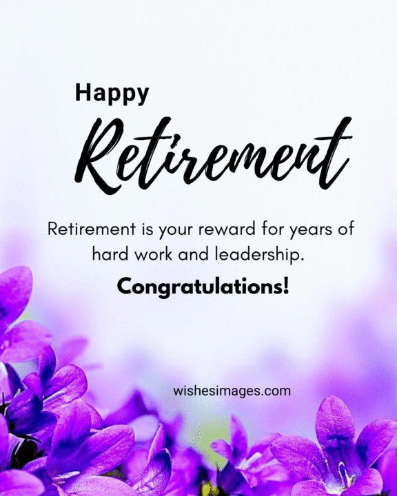 Emotional Retirement Wishes for Boss
