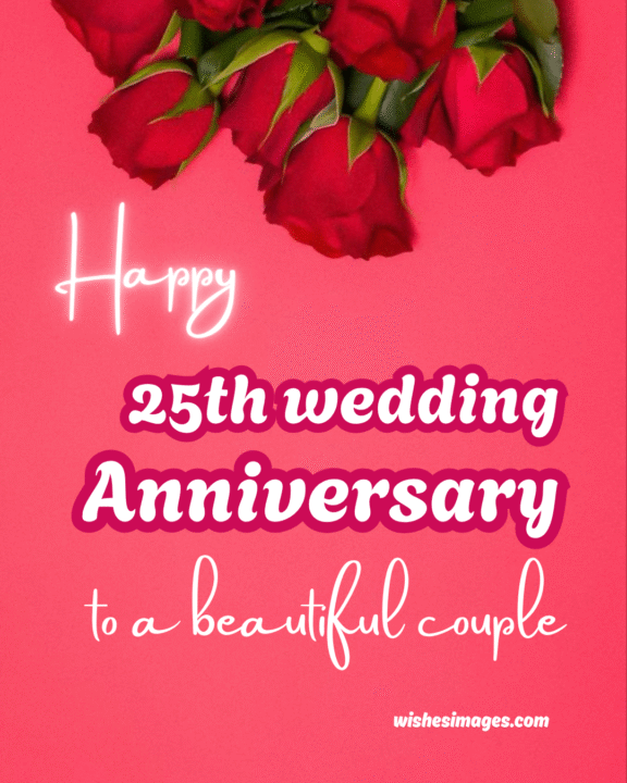 25th wedding anniversary wishes