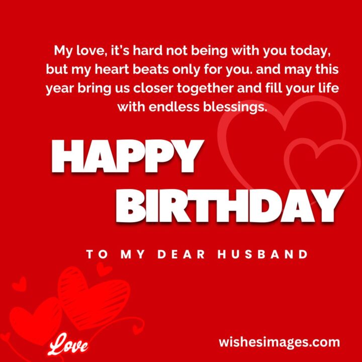 Unique Birthday Wishes images for Husband