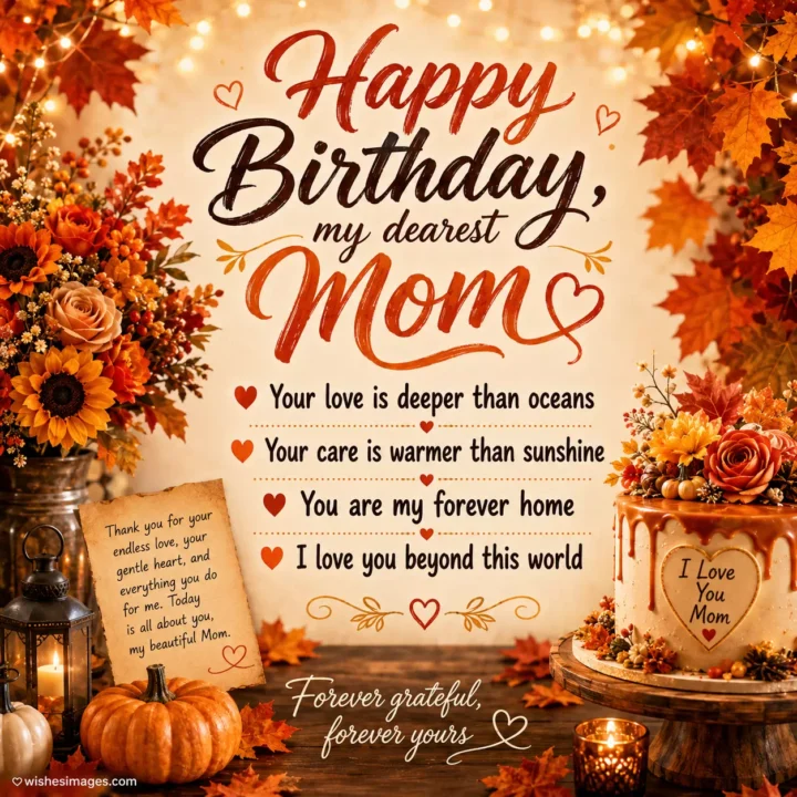 Happy Birthday Mom Greeting Images
