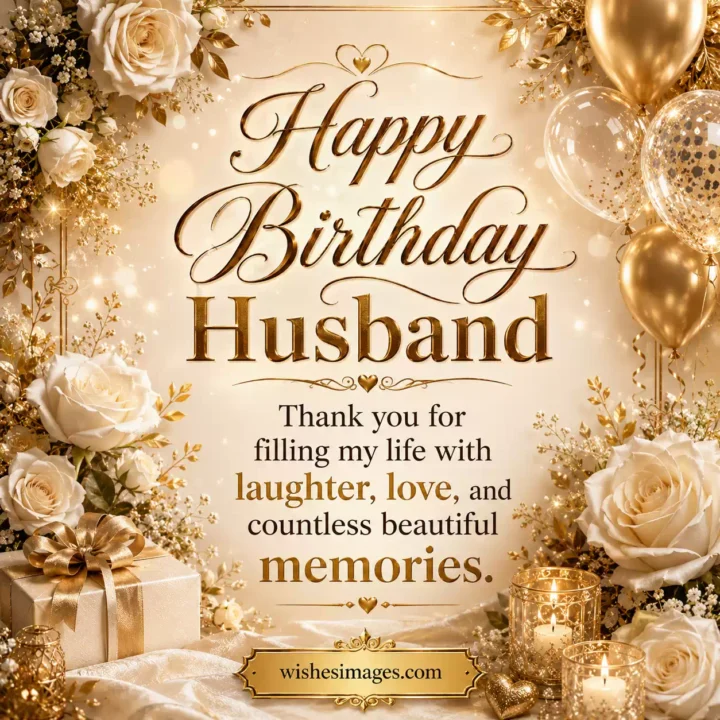 cute Loving birthday wishes images for husband