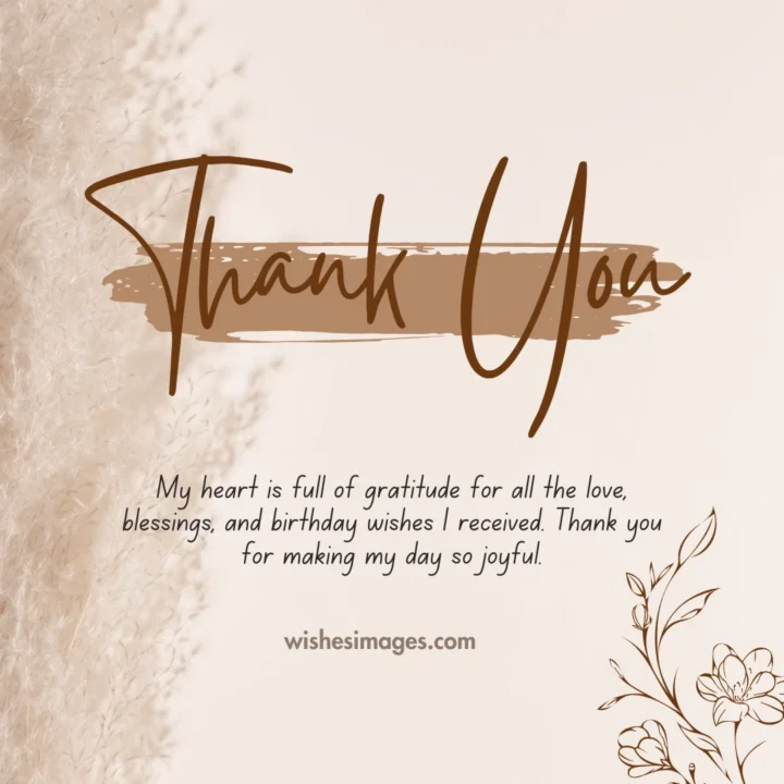 thank you messages for birthday wishes