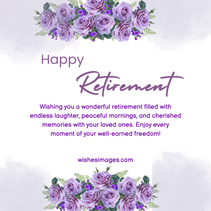 Retirement wishes for colleagues