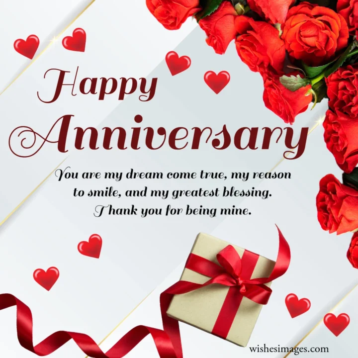 Thankful Wedding Anniversary Wishes
