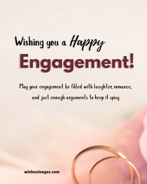 hilarious engagement wishes