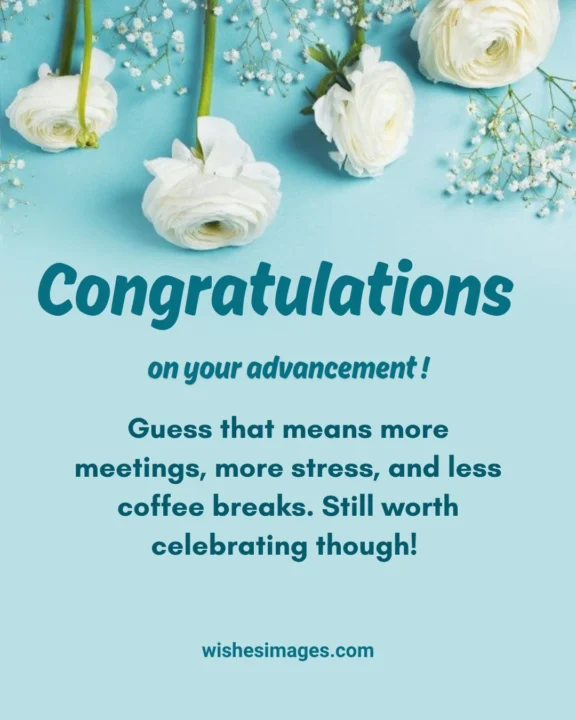 Inspiring Job Promotion wishes images