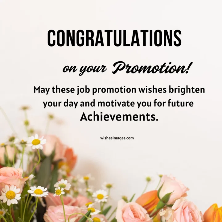 Promotion Wishes for Colleague or Coworker