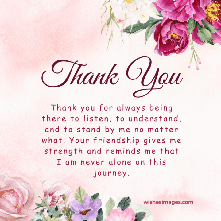 Thank You Messages for Friends