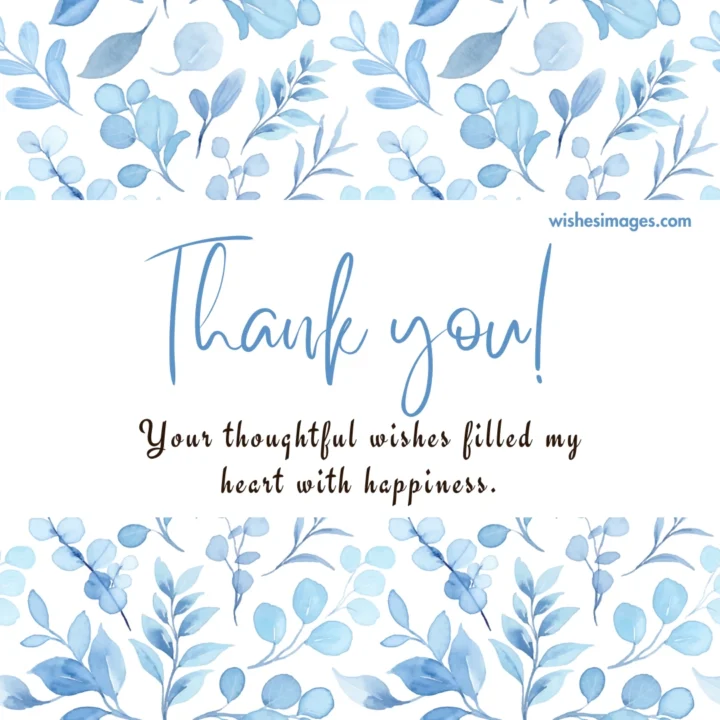 Thank You Messages for Birthday Wishes