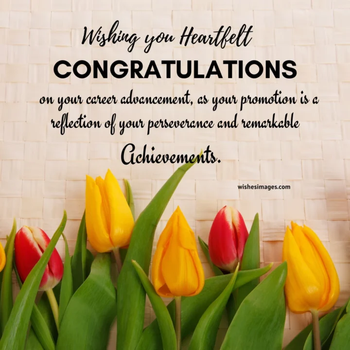 Professional Promotion Wishes for Boss