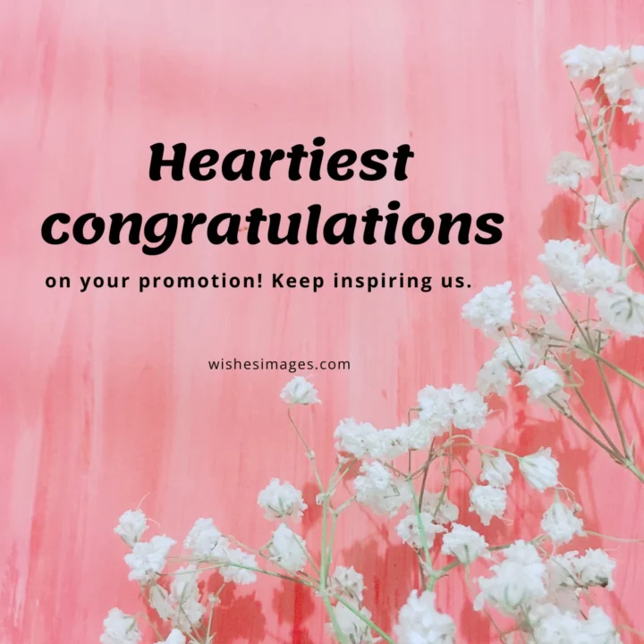 Promotion wishes for Colleagues