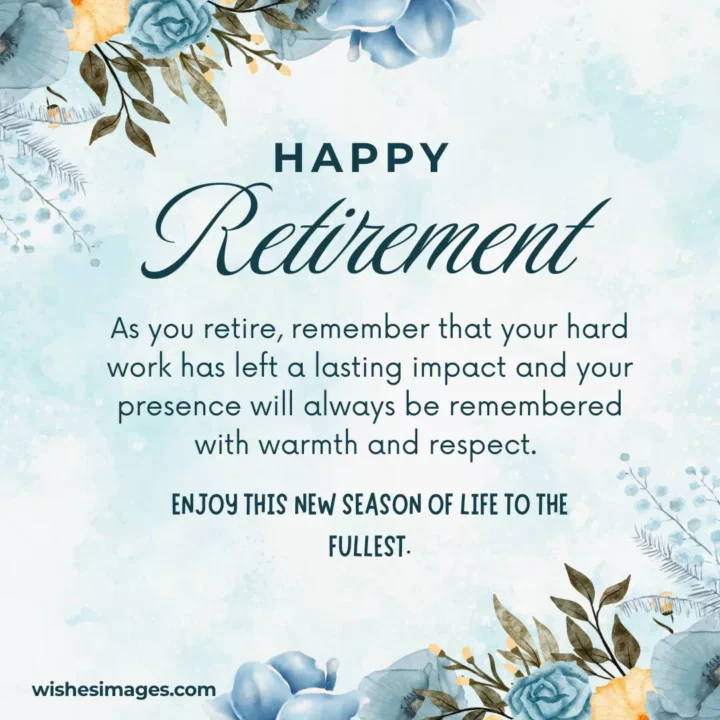 Retirement Messages for Colleagues