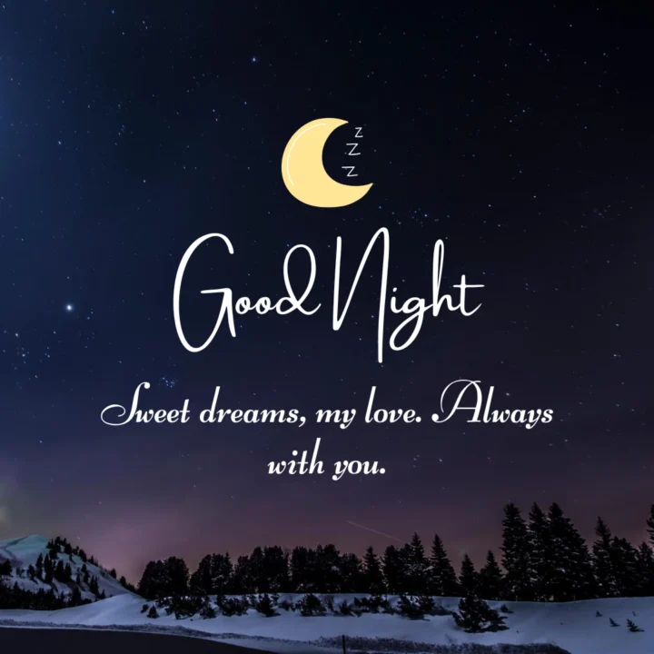 romantic good night wishes for girlfriend